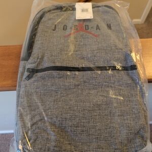 Air Jordan Gray Backpack for Men